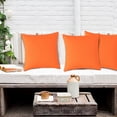 thumbnail image 2 of Bdday Housses de Coussin Vintage 2 Pcs Housse de Coussin d'Extérieur Imperméable Housse de Coussin Moderne de Couleur Unie Housse de Coussin Dossier Housse de Coussin Style Ferme, 2 of 5