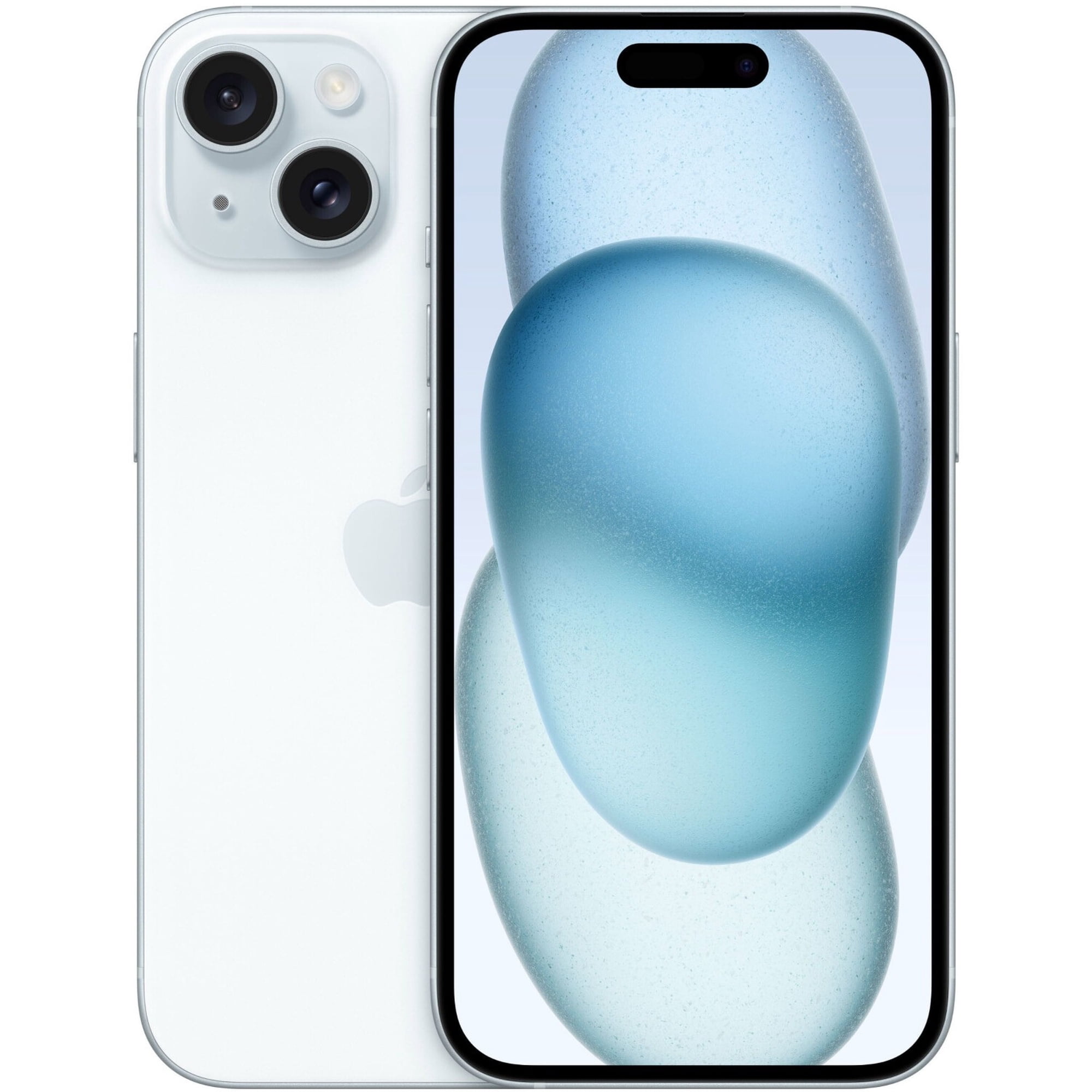 Refurbished Apple iPhone 15 - 256GB – Blue – 48MP Dual Rear & 12MP