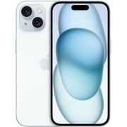 Refurbished Apple iPhone 15 - 128GB – Blue – 48MP Dual Rear & 12MP Front Camera - Fully Unlocked Smartphone - Excellent Condition