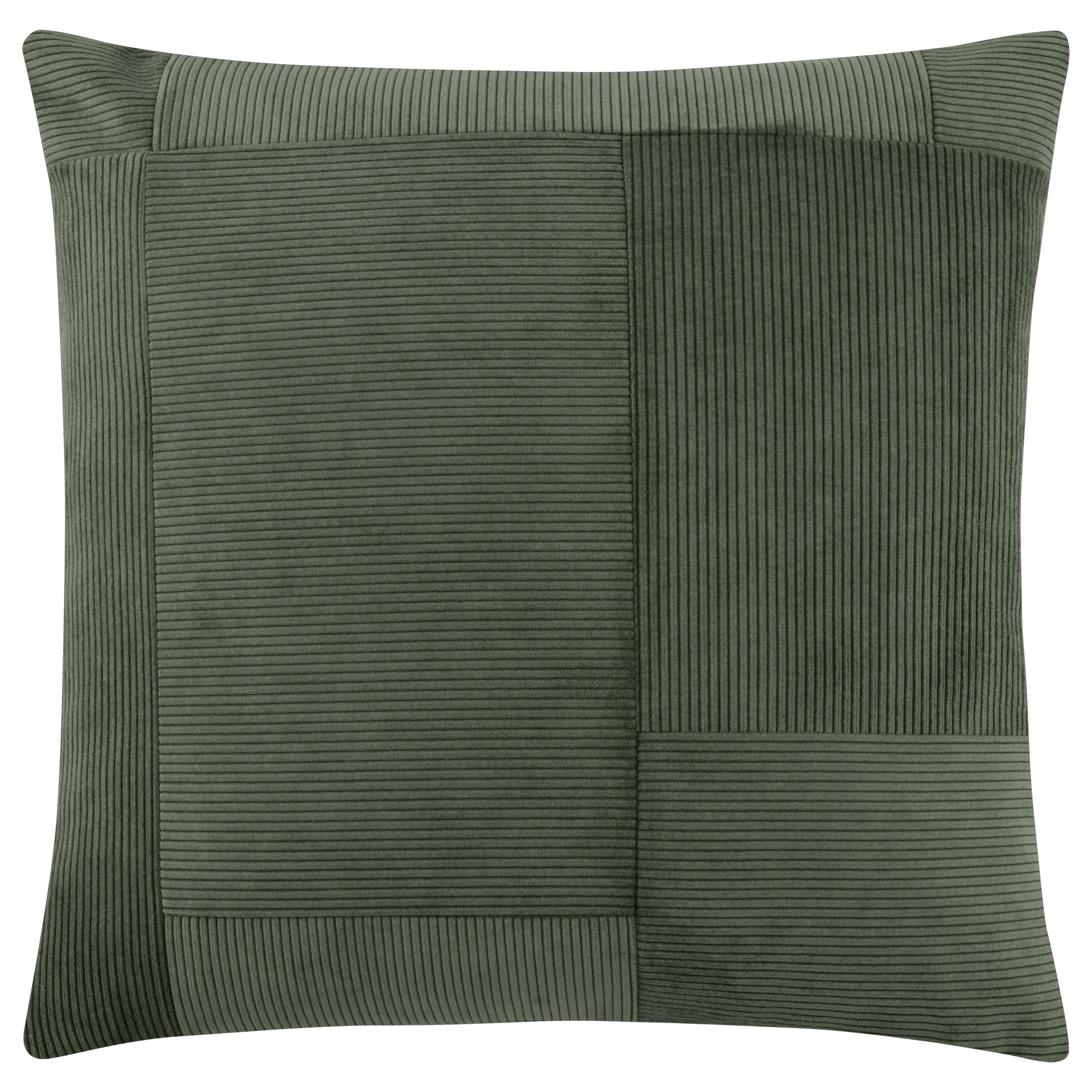 Bouclair Housse de Coussin Dean Vert 20x20 Po (51x51 cm)