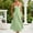 01 Green, variant on Weiqiqre Dresses for Women Elegant Classy Spaghetti Strap Lace Up Casual Midi Dresses with Pockets Low Cut Flowy Bustier Sundress