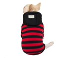 thumbnail image 1 of French Bulldog Dog Winter Sweatshirt Small Dogs Cat Stripes Hoodie Sweater, 1 of 3