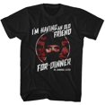 thumbnail image 1 of T-Shirt Noir pour Adulte « Silence Of The Lambs Friend For Dinner », 1 of 2