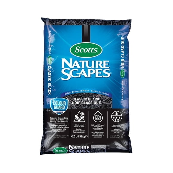 Scotts Nature Scapes Classic Black Mulch - 42.5L