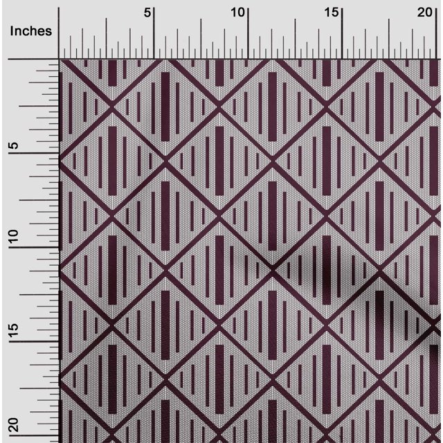 oneOone Cotton Flex Fabric Check Kasuri Print Fabric BTY 40 Inch Wide