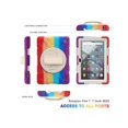 thumbnail image 2 of Amazon All-New Kindle Fire 7 Tablet (12th Generation, 2022 Release) Case Heavy Duty Shockproof Protective Case for All-New Kindle Fire 7 inch with Stand, Handle Hand Strap & Shoulder Strap, 2 of 7