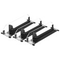 thumbnail image 4 of Beverage Pusher Shelf for Refrigerator and Freezer 15.35 in Length 3 pc Set Plastic Automatic Drink Organizer, 4 of 9