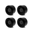 thumbnail image 2 of 4 Pcs Roues de Patin de Remplacement Accessoires Modifiés Roues Épaisses pour Patins à Roues Alignées avec Roulements Accessoire de Sport de Patinage Noir, 2 of 9