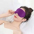 thumbnail image 3 of Sleep Mask Silk Blackouted Soft Travel Mask with Adjustable Strap Sleep Eye Mask, 3 of 7
