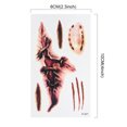 thumbnail image 2 of New Halloween Scar Stickers, Super Realistic All Kinds of Wound Stickers, 2 of 2