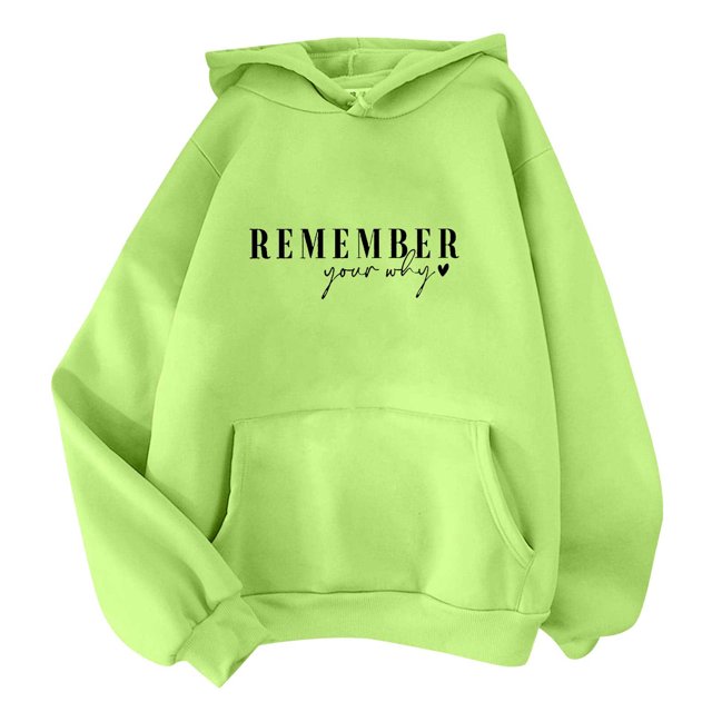 KIHOUT Hauts pour Femmes Printemps Hiver Mode Classique Couleur Unie Manches Longues à Capuche avec Poche Hauts Chandails
