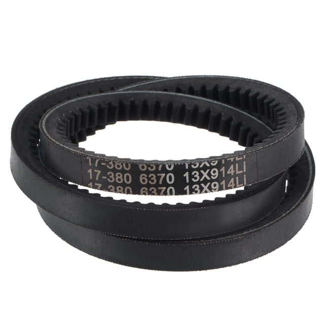 Unique Bargains 970mm Cogged V-Belt, Neoprene Rubber Material, for Industrial Applications