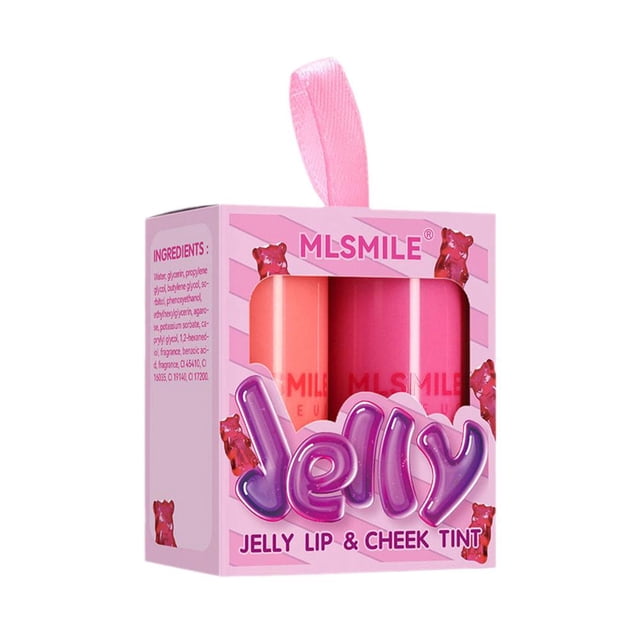 2PCS Water Jelly Tint Stick Cheek Lip Tinted Moistured Blush Sticks. !⭐ J5O3