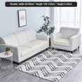 thumbnail image 1 of CAROOTU Solid Color Thicken Elastic Sofa Seat Cushion Cover Furniture Protector Corn, 1 of 5