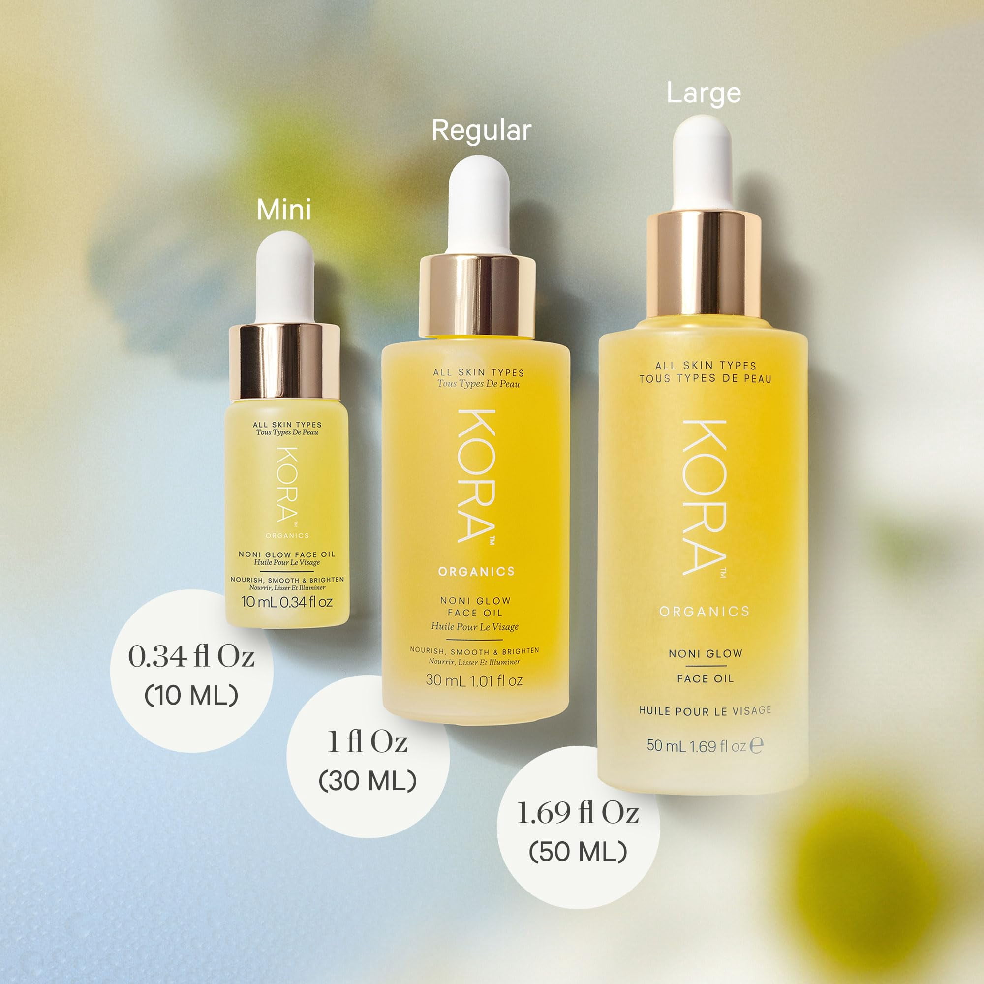 KORA Organics Noni Glow Hydrating Face Oil with Rosehip Oil
