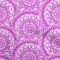 thumbnail image 1 of oneOone Viscose Jersey Purple Fabric Asian Block Mandala Sewing Craft Projects Fabric Prints By Yard 60 Inch Wide, 1 of 4