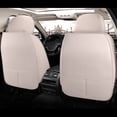 thumbnail image 4 of Maidao Car Seat Covers Full Set for Hyundai for Azera 2006-2017 5 Seats Compatible Airbag Leather Waterproof Front Rear Cushion Protector Full Set Beige, 4 of 6