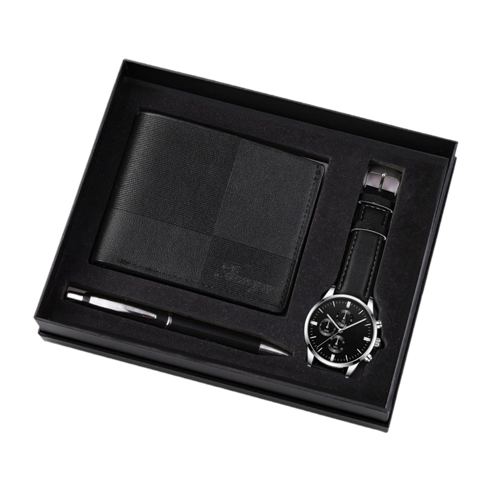 TISHITA Men's Gift Set Beautifully Creative Decor Gift Box for Male Father's Day Him Black