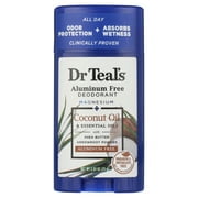 Dr Teal's Déodorant à la Noix de Coco, 2,65 oz