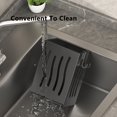 thumbnail image 4 of Organizers and Storage for Kitchen Kitchen Utensils Wall Mounted Cutlery Rack Plastic Storage Box Chopsticks Knife Drainage Hook Multifunctional Storage Container Kitchen Storage Rack, 4 of 8
