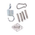 thumbnail image 3 of Hammock Suspension Hanger, Reliable Rust Proof Sturdy Stainless Steel Ceiling Bag Hanger  For Yoga Training, 3 of 8