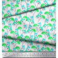 thumbnail image 3 of Soimoi Poly Georgette Fabric Flower Watercolor Decor Fabric Printed Yard 42 Inch Wide, 3 of 3