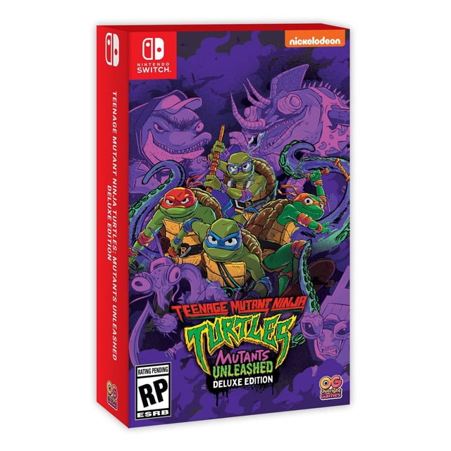 Teenage Mutant Ninja Turtles: Mutants Unleashed – Deluxe Edition (Nintendo Switch) Wal-Mart Exclusive