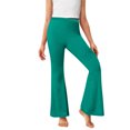 thumbnail image 4 of Cowsor Girls Flared Dress Pants – Soft Bell Bottom Uniform Pants for School or Daily Wear, 4 of 7