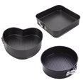 thumbnail image 3 of thinsony 3Pc Springform Pan set Nonstick Leakproof Cake Pan Bakeware Cheesecake Pan, 3 of 9