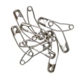 thumbnail image 2 of UNIQUE Creativ Curved Safety Pins, 27 mm (1.06 in), 50-Pack, 2 of 3