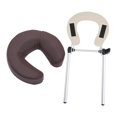 thumbnail image 4 of lionlar Massage Table Face Cradle with Pillow Cushion Support Bracket SPA Adjustable Coffee, 4 of 9