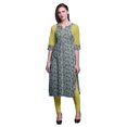 thumbnail image 1 of Bimba Kurti Droite à Panneaux en Coton pour Femmes, Longue Robe Kurti Imprimée, Haut Indien - Très Petit, 1 of 6