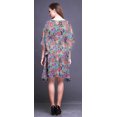 thumbnail image 2 of Bimba Kaftan Artistique de Plage, Paréo de Bikini, Robe Midi pour Femmes, Caftan Court - TG-3X, 2 of 5