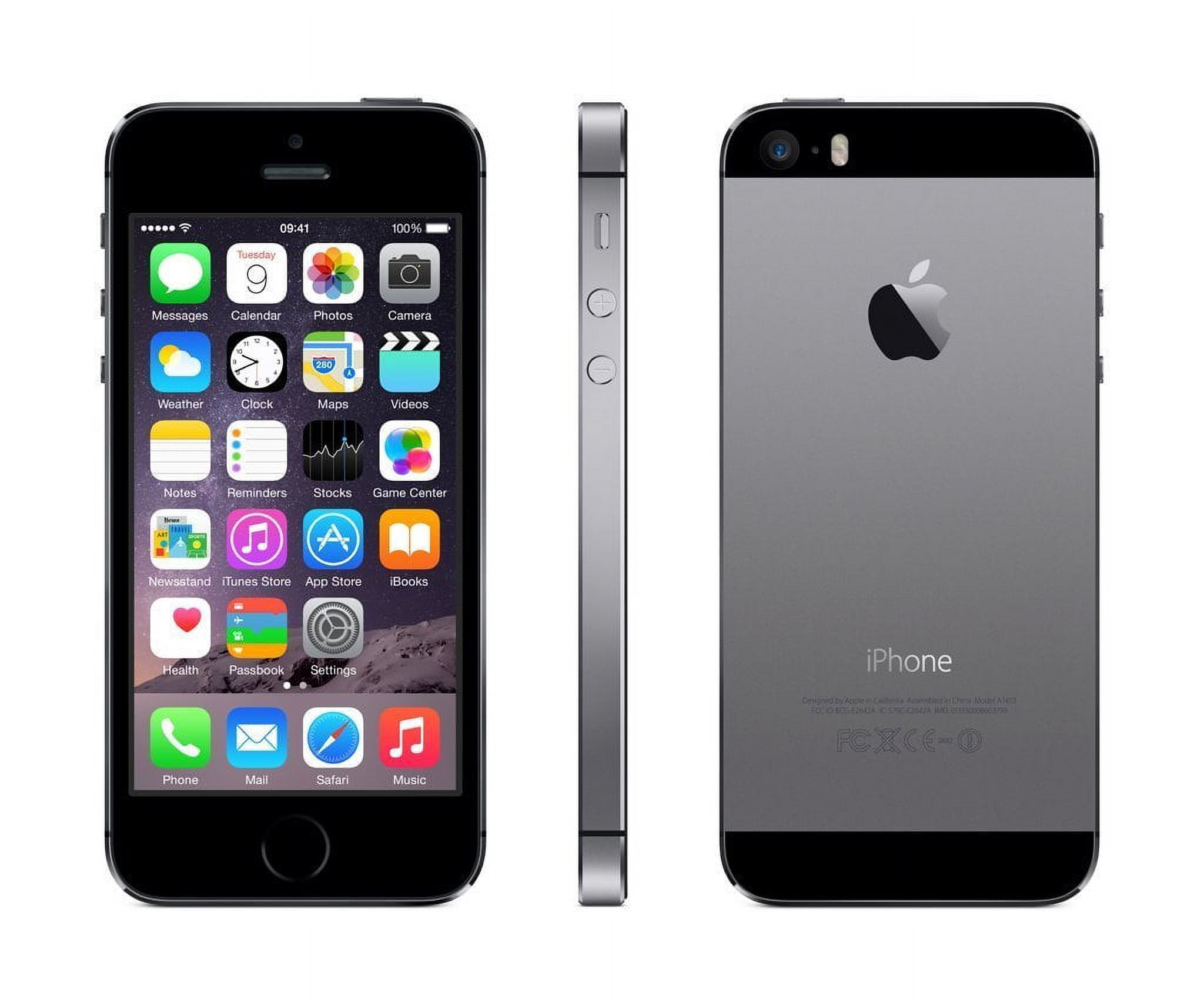 Refurbished Apple iPhone 5s A1533 (Fully Unlocked) 16GB Space Gray (Grade A+)