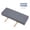 Grey, variant on Milaget Massage Table Length Extender PU Cover Pratical Attachment Extension Cushion violet