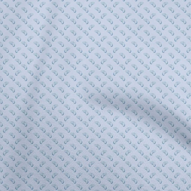 oneOone Cotton Jersey Baby Blue Fabric Orange Fabric For Sewing Printed Craft Fabric By The Yard 58 Inch Wide