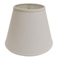 thumbnail image 1 of HomeRoots 470040 16 in. White Empire Deep Slanted Linen Lampshade, 1 of 1