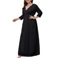 thumbnail image 2 of LSLJS Femmes de la Mode Évider Dentelle Longue Soirée Dress Dress Parti Dress, Cocktail Robes for Women Soirée, 2 of 7