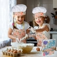 thumbnail image 2 of 26Pcs Kids Cooking and Baking Set Chef Role Play Costume Set with Apron Chef Hat Cooking Baking Tools, 2 of 7
