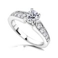 thumbnail image 2 of 3/4ct Diamond Engagement Ring 14K White Gold, 2 of 4