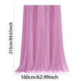 thumbnail image 2 of Elegant Indoor Outdoor Polyester Curtain for Event and Party Use with Festive Easter Patterned Sheer Fabric and Photo Booth Styling, 2 of 6