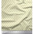 thumbnail image 1 of Soimoi Polyester Crepe Fabric Dot & Heart Shirting Print Sewing Fabric Yard 52 Inch Wide, 1 of 3