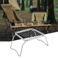 thumbnail image 3 of Support de Poêle en Acier Inoxydable pour l'Extérieur, Portable, Pliable, Support de Gril, Camping, Mini Barbecue, 3 of 8