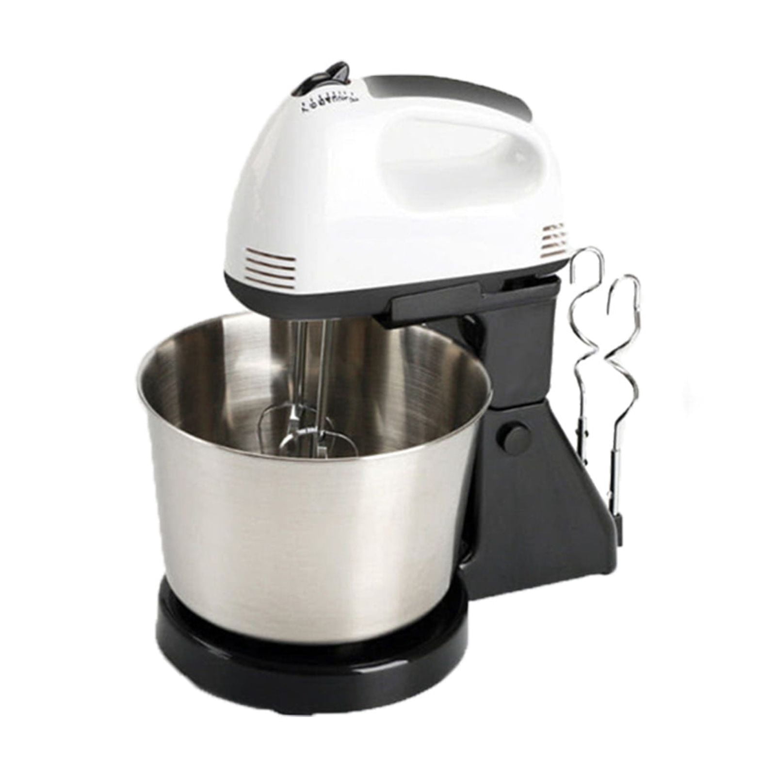 Electric Egg Beater with 1.7Liter Capacity, MultiSpeed for Batter, Milkshakes, or Cream, Large Bowl for Home Baking, 150W Power