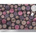 thumbnail image 3 of Soimoi Polyester Crepe Fabric Mandala Kaleidoscope Decor Fabric Printed Yard 42 Inch Wide, 3 of 3