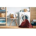 thumbnail image 2 of Ahgly Company Tapis Rectangulaire d'Intérieur Lavable en Machine Rouge Canneberge Transitionnel, 4 Pieds x 6 Pieds, 2 of 7
