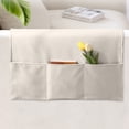 thumbnail image 4 of Couch Arm Covers,Pet Armchair Slipcover For Couch With 3 Pockets For TV Remote Control，Non-Slip Sofa Arm Covers Washable Sofa Armrests Covers For Living Room, 4 of 7