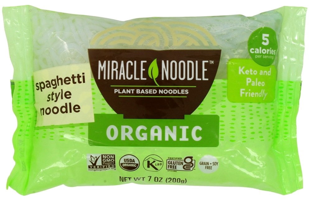 Miracle Noodle - Nouilles Shirataki Biologiques Style Spaghetti - 7 oz