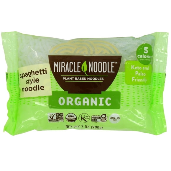 Miracle Noodle - Organic Shirataki Noodles Spaguetti Style - 7 oz.