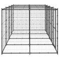 thumbnail image 2 of vidaXL Outdoor Dog Kennel Steel 9.68 m², 2 of 4